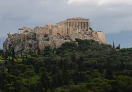 Acropolis seen from Filopappou hill